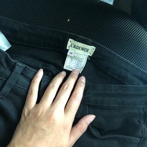 L’agence black skinny jeans